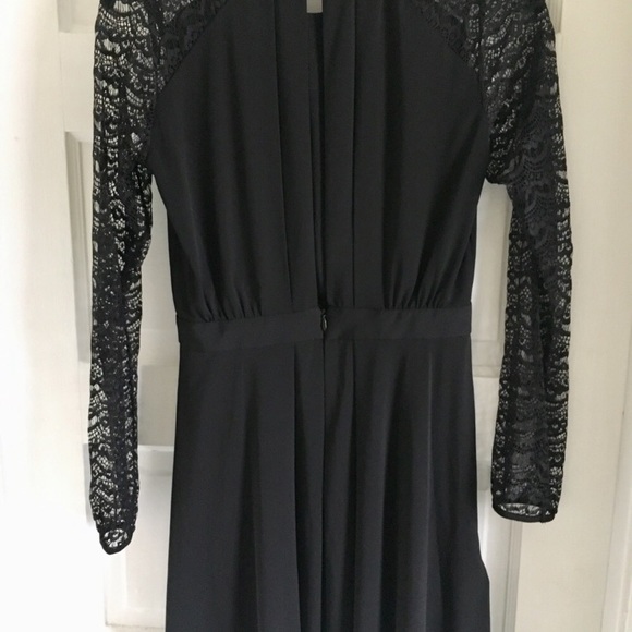 Host Pick!๐BCBG Black Lace Sleeve Dress Like NEW! - Picture 8 of 8